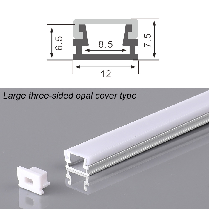 Mini Narrow LED Aluminum Channel Profile For 8mm Slim 3014 LED Light Strips Mini Narrow LED Aluminum Channel Profile For 8mm Slim 3014 LED Light Strips